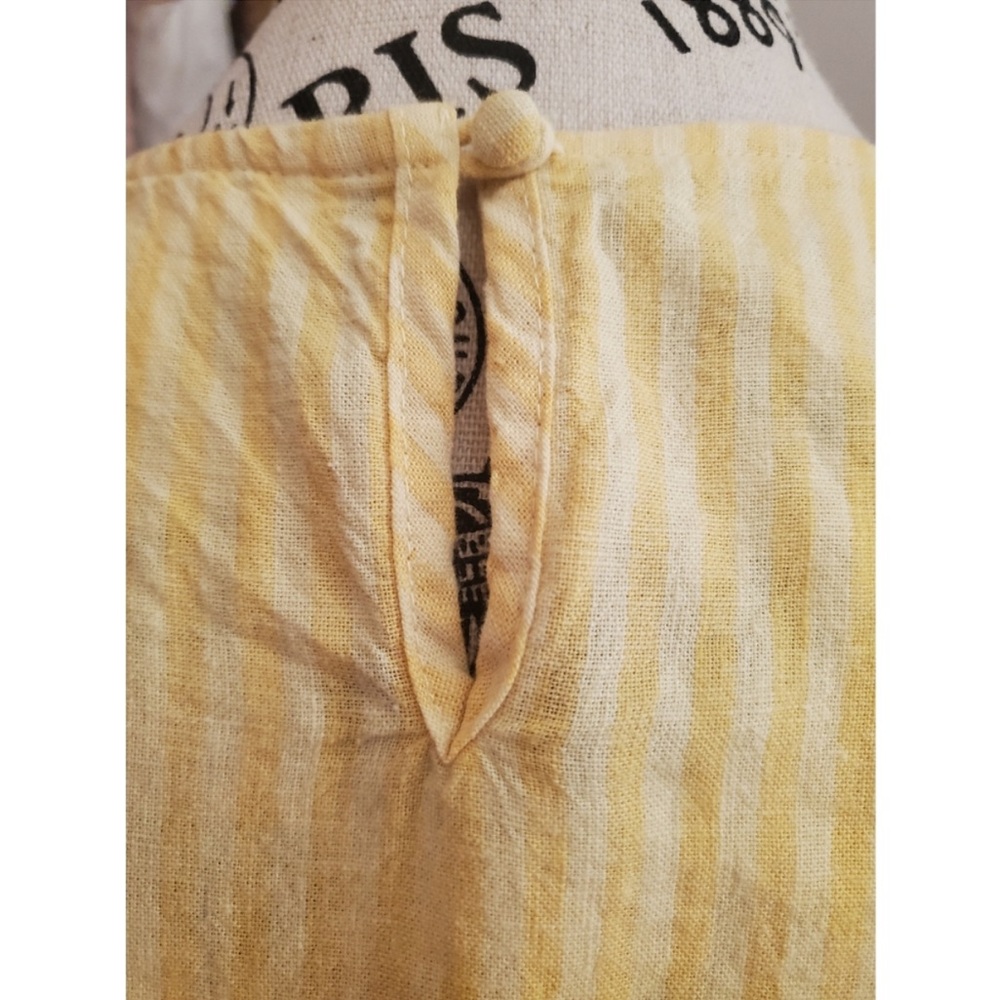 Joe Fresh Yellow Ruffle-Sleeve Top - Picture 3 of 7